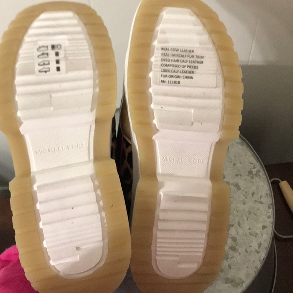 Michael Kors Sneakers with Calf Fur - Picture 5 of 5